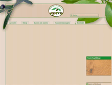 Tablet Screenshot of apero-genusskultur.de